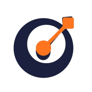 The Navy and Gold circular seal of Point Obsyvion Institute of Digital Skills on a high-tech background.